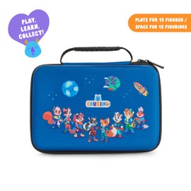Edurino Edurino Sammel-Mäppchen I Aufbewahren von Figuren und Stift I Lernspiele ab 4 Jahren I Platz für bis zu 12 Figuren und 1 Stift