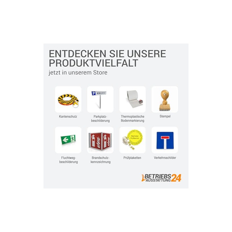 Betriebsausstattung24 Sign "Einfahrt freihalten" - Aluminium - 25.0 x 15.0