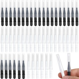 MEISO 50 Stück Micro Augenbrauenbürste, Wimpernbürste, Wimpernverlängerung, Augenbrauenbürste, Augenbrauenbürste, multifunktional, Micro Falsche Wimpern, Mascara, Bürste für Wimpern, Augenbrauen,