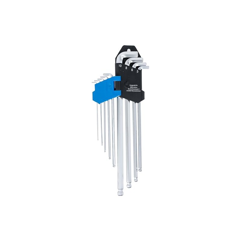 BGS 9374 Allen Wrench Set Long + Extra Short Hex