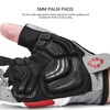 Inbike Men's Bike Gloves Gel Pad Half Finger for Mountail