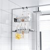 Aitatty Over the Door Hanging Shower Caddy: Rustproof Hanging Organizer