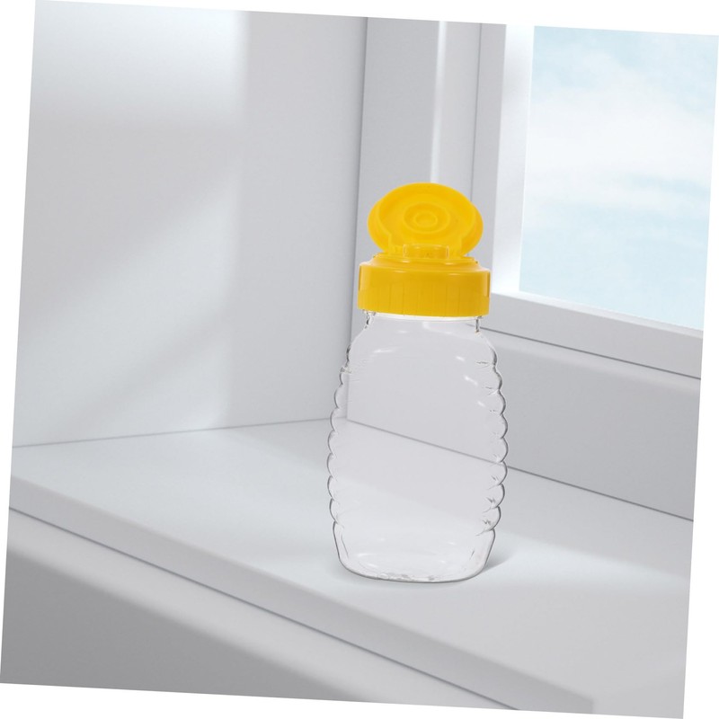 STOBAZA Refillable Honey Containers Pack Mini Honey Bottles Leakproof for