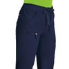 KOI Lite Women's Peace Drawstring Scrub Pant Medium Navy