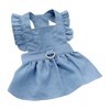 Vestido para Perros, Ropa Informal Azul Claro para Perros para