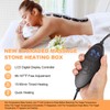 Hot Stones Massage Warmer Kit with Temperature Adjustment, 12 Pcs