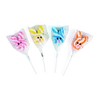 Fun Express Easter Bunny Shaped Swirl Lollipops Individually Wrapped -