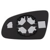 TRQ Right Passenger Side Mirror Glass Convex Snap On Clear