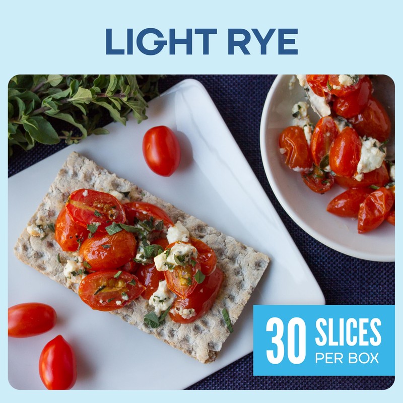 Wasa Light Rye Crispbread, 9.5 oz (Pack of 12), Rye