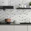 V-MOZZA Peel and Stick Backsplash, 20-Sheet Peel and Stick Tiles