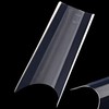 500 Pieces Extra Long Square C Curve Pre Pinched False