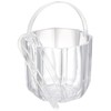 Acrylic Ice Basket Clear (with tongs) KY – 016 