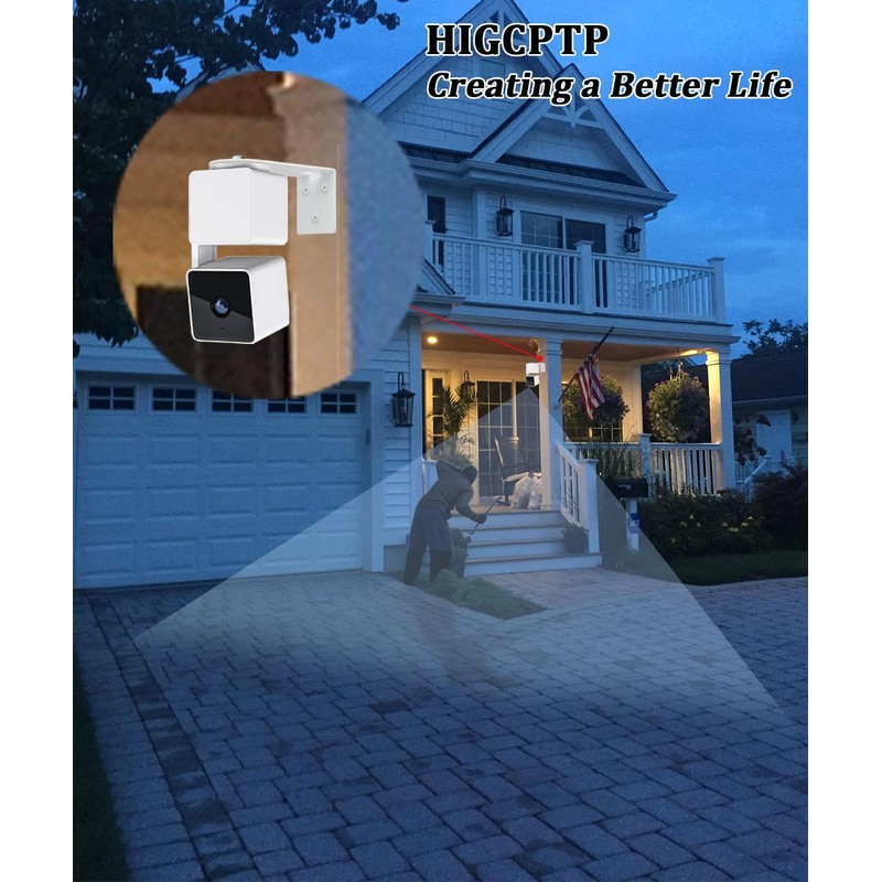 HIGCPTP 2Pack Metal Wall Mount Bracket for Wyze Cam Pan