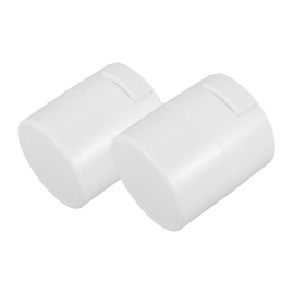 Mikinona Eyelash Extension Accessory 2pcs Airtight Lash Jars Vacuum Sealer Precision Lifting Dispenser