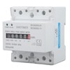 Electricity Watt Hour Meter Dual Color LED Indicator Rail Mount