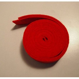 Piano Nameboard/Fallboard Felt, Scarlet Red .070" Thick