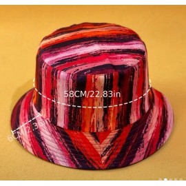 GLLifeStyles Tie Dye Reversible Bucket Hat, Color Multi, One Size, Unisex, Beach, Sun, NWT