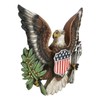 Patriotic American Great Seal Bald Eagle With Olive Branch And