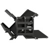 Greenual Black Bamboo Dish Drying Rack with Utensil Holder, 3