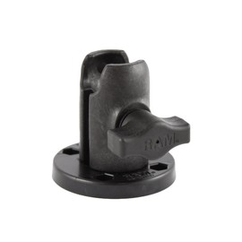 RAM Mounts Single Socket Arm with Round Swivel Plate RAP-B-200-1-293U Compatible with RAM B Size 1" Ball Components