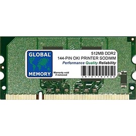 512MB DDR2 SODIMM MEMORY RAM COMPATIBLE WITH OKI MC361 / MC561 & C330 / C530 / C610 / C711 / C831 / C841 SERIES PRINTERS (70061901, 01182908)