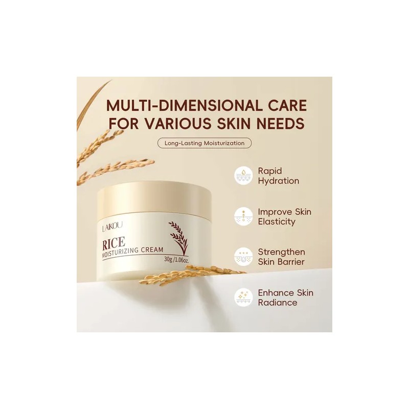 D Crema Hidratante Facial Laikou Rice Con Niacinamida | 30g