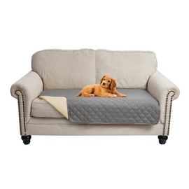 Home Beyond & HB design - Waterproof Couch Sofa Cover Furniture Protector Bed Cover for Dog Pet - Dark Grey
