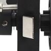 Bathroom Restroom Privacy Lock Entry Lever Lock Aluminum Alloy Matte