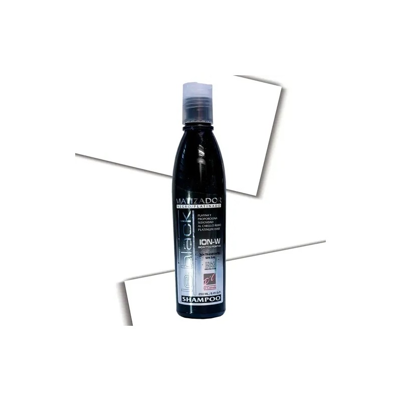 Shampoo D'Conde Le Black Matizador 250mL para Cabello Rubio