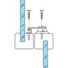 Prime-Line F 2566 Sash Lock, 1-3/4 and 1-1/2 In. Hole