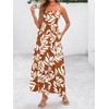 PRETTYGARDEN Summer Dresses for Women 2025 Beach Maxi Dress Spaghetti