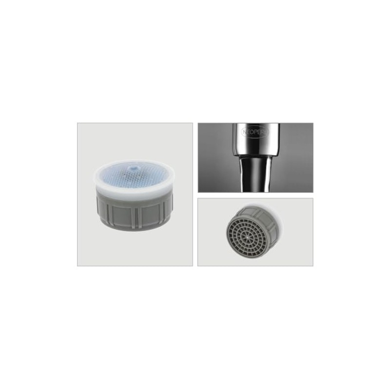 Neoperl Crystal Clear Faucet Aerator 1.8 gpm Low Flow Silky