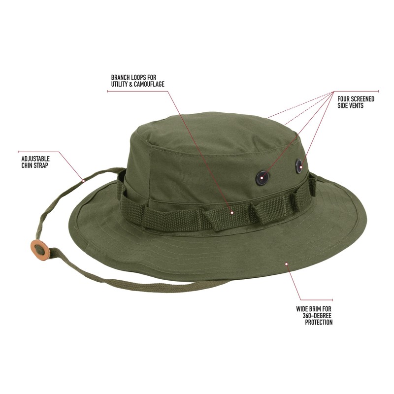 Rothco Boonie Hat - Defensa Solar definitiva para Aventuras al