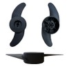 Boat Propeller for Brushless and brushed Electric Trolling Motor,Engine Replacement