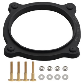 KPALAG RV Toilet Floor Flange Seal and Mounting Hardware Kit Compatible with Dometic SeaLand 510 Traveler and VacuFlush Toilets, RV Toilet Base Floor Seal with Closet Bolts Replace# 385310063 SE341549