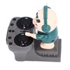 Electronic Dancing Piglet Toy DJ Style Automatic Rotating Disc Light