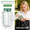 SURPRIZON Salad Jar with Side Opening, Leakproof Mason Jar Container,