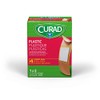 Curad Plastic Adhesive Bandages, Bandage Size is 1" x 3"