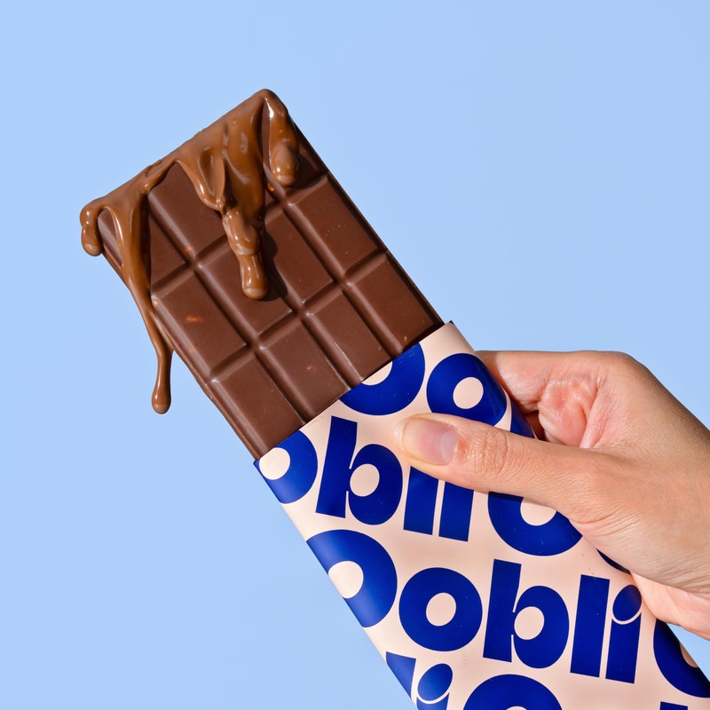 Oobli Milk Chocolate Bars, Only 1g Added Sugar, Low Carb,