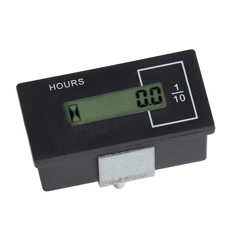 Excavator Timer Hour Meter Remote Control LCD Digital Display 12V‑36V