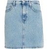 Tommy Jeans Women's Denim Mini Denim Skirt with Stretch, Blue
