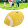 Rugby Ball Professional Size 3 Rubber Lightweight Portable High Elasticity