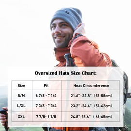 parte superior-EX L/XL/XXL Gorro impermeable con forro polar para todo tipo de clima, cálido para invierno, Verde oliva (impermeable), Small-Medium