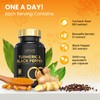 Advanced Turmeric Capsules High Strength 3000mg, Boswellia & Black Pepper