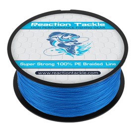 Reaction Tackle Braided Fishing Line Dark Blue 25LB 500yd