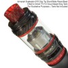 Armerah Snakeskin 810 Drip Tip eCig Mouthpiece Short/Wide Resin/Steel Single