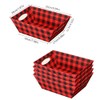 RoxNvm Hamper Baskets for Gifts Empty, 4 Gift Basket Hamper