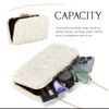 SUKUTU Feather Evening Bag for Women Shoulder Acrylic Box Bag
