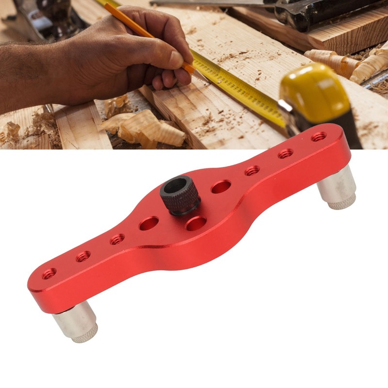 Vertical Pocket Hole Jig Aluminum Alloy Accurate Dowelling Self Centering