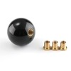 AIMALL Black 8-Ball Car Gear Shift Knob Universal Manual Shifter